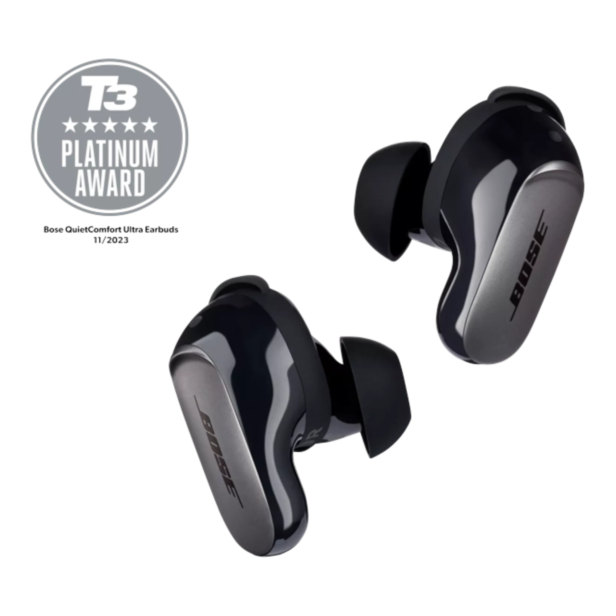 Bose QuietComfort Ultra Earbuds Black - alAsil